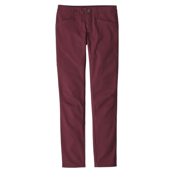Patagonia Pants - Patagonia Escala Rock Pants Dark Current Outdoor Climbing Hiking Cotton Size 0